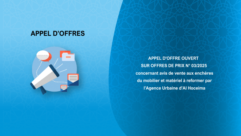 AVIS D'APPEL D'OFFRE OUVERT N° 03/2026